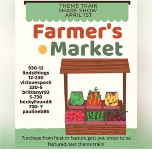 Theme Train Event Poster